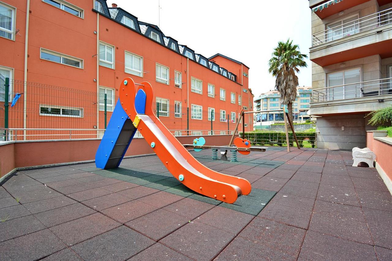 Galihost - Apartamento Con Piscina En El Centro De Sanxenxo Bagian luar foto